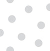 Seabrook Designs Wallpaper Dots Soft Gray DA61600