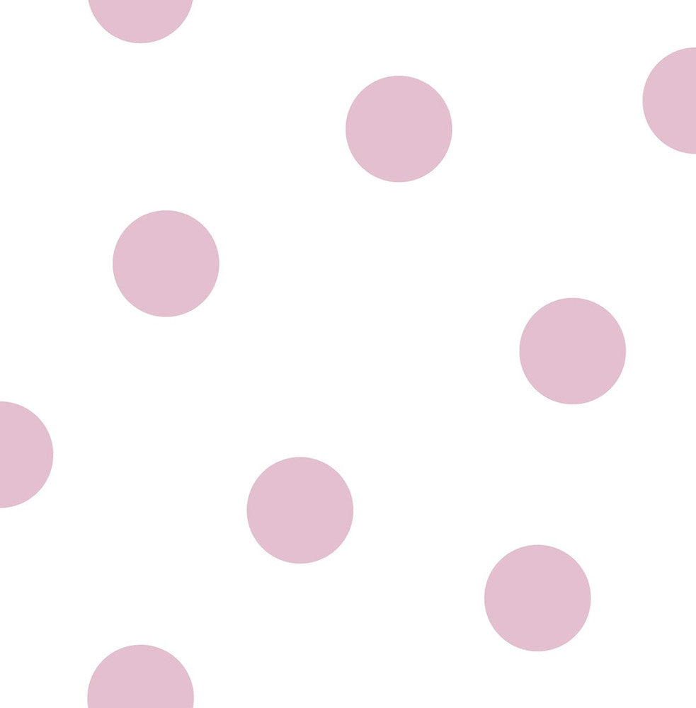 Dots Bubblegum DA61601 by Seabrook Designs Designer Wallpaper