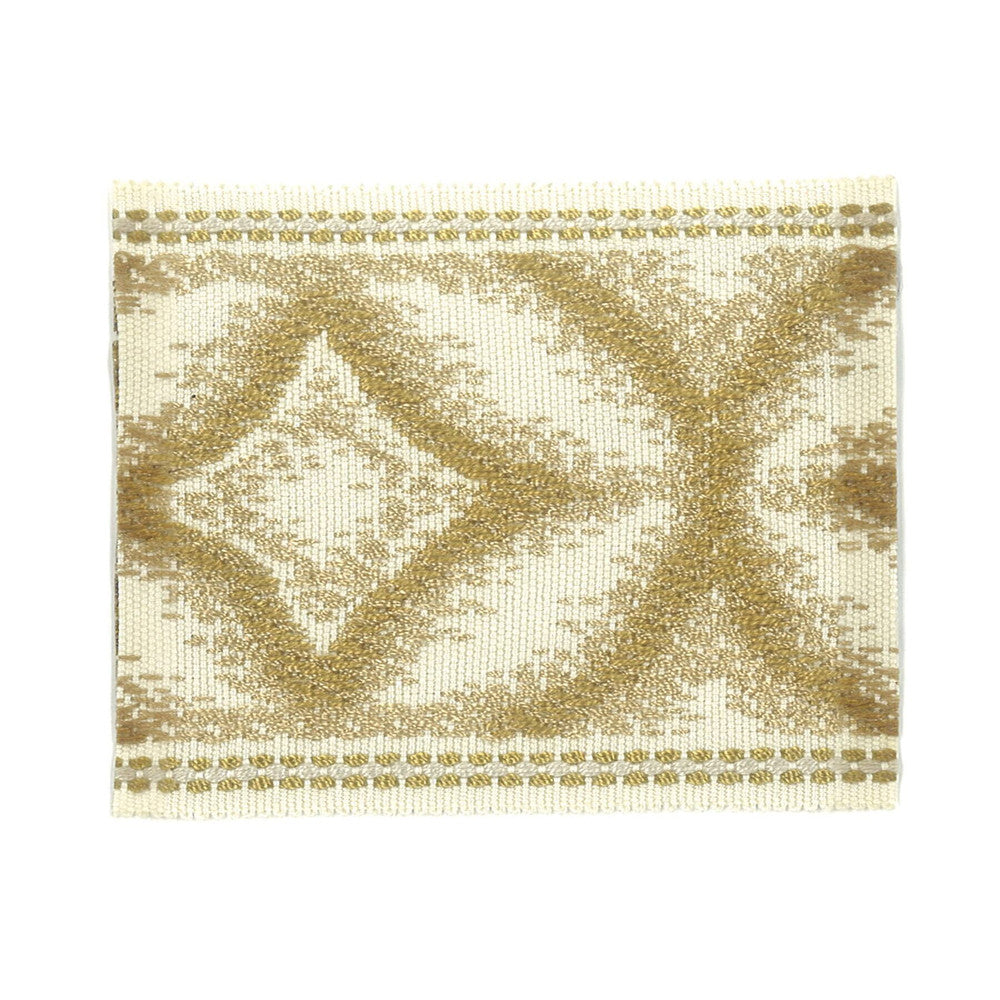 Dactyl 7 Toffee by Stout Designer Trim NEW WORLD TRIM VOLUME II 100%SVI CHINA </p><p>Repeat: 0 3 in - Swanky Fabrics -