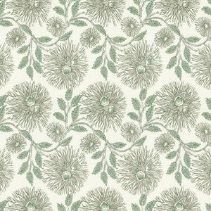 Stout Fabric Dahlia 1 Aloe