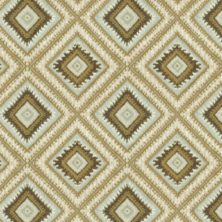 Helton 905 Mineral by ABBEYSHEA Designer Fabric 70% Polyester, 30% Rayon China 100,000 Double Rubs (Wyzenbeek) </p><p>Repeat: Horizontal: 18.4" (46.7 cm) Up the Roll and Vertical: 27.6" (70.0 cm) Across the Roll 54" (137 cm) - Swanky Fabrics -