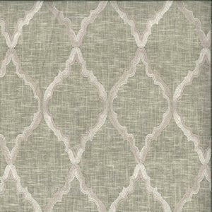 Danielle Taupe by Norbar Designer Fabric 81% POLYESTER 19% COTTON INDIA 9 1/2"V 8 3/4"H 51 - Swanky Fabrics -