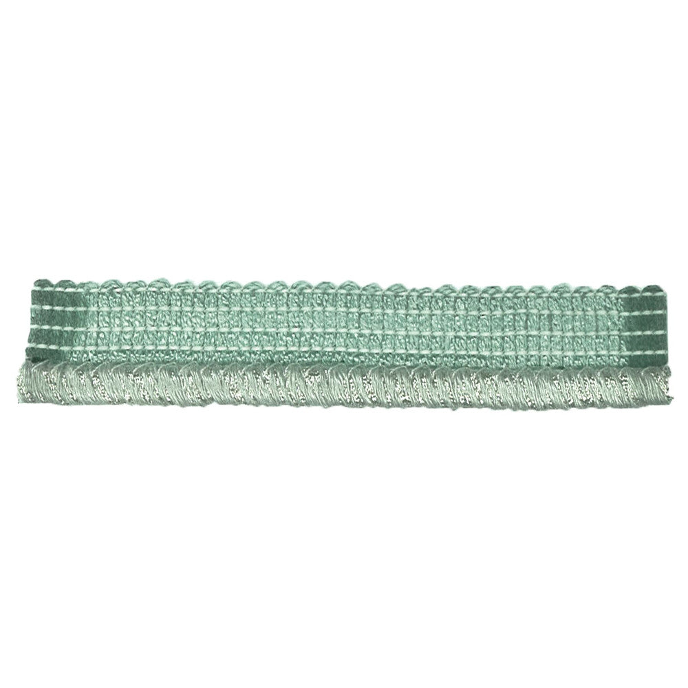 Dardan 6 Robinsegg by Stout Trim Stout Trim Dardan 6 RobinseggTrim MOONDUST TRIM 30%COT 29%ACR 27%LIN 10%SVI 4%MTL ITALY </p><p>Repeat: H: 0.250, V: 0.250 0.25 in - Fabric Carolina -