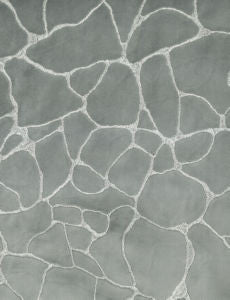 Darwin Graphite 9 by Norbar Designer Fabric VELVET 100% POLYESTER CHINA 15 1/4"V 26 3/4"H 58 - Swanky Fabrics -