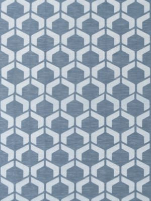 Craquele Blue Storm DBD2970001 by Old World Weavers Designer Fabric TUNDRA 62% COTTON 22% VISCOSE 16% POLY FRANCE LIGHT DUTY Horizontal: 6.25" and Vertical: 5.5" 55 - Swanky Fabrics -