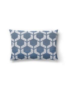 Scalamandre Pillow Craquele   14 X 22 - Blue Storm DBLCRAQPILL0001