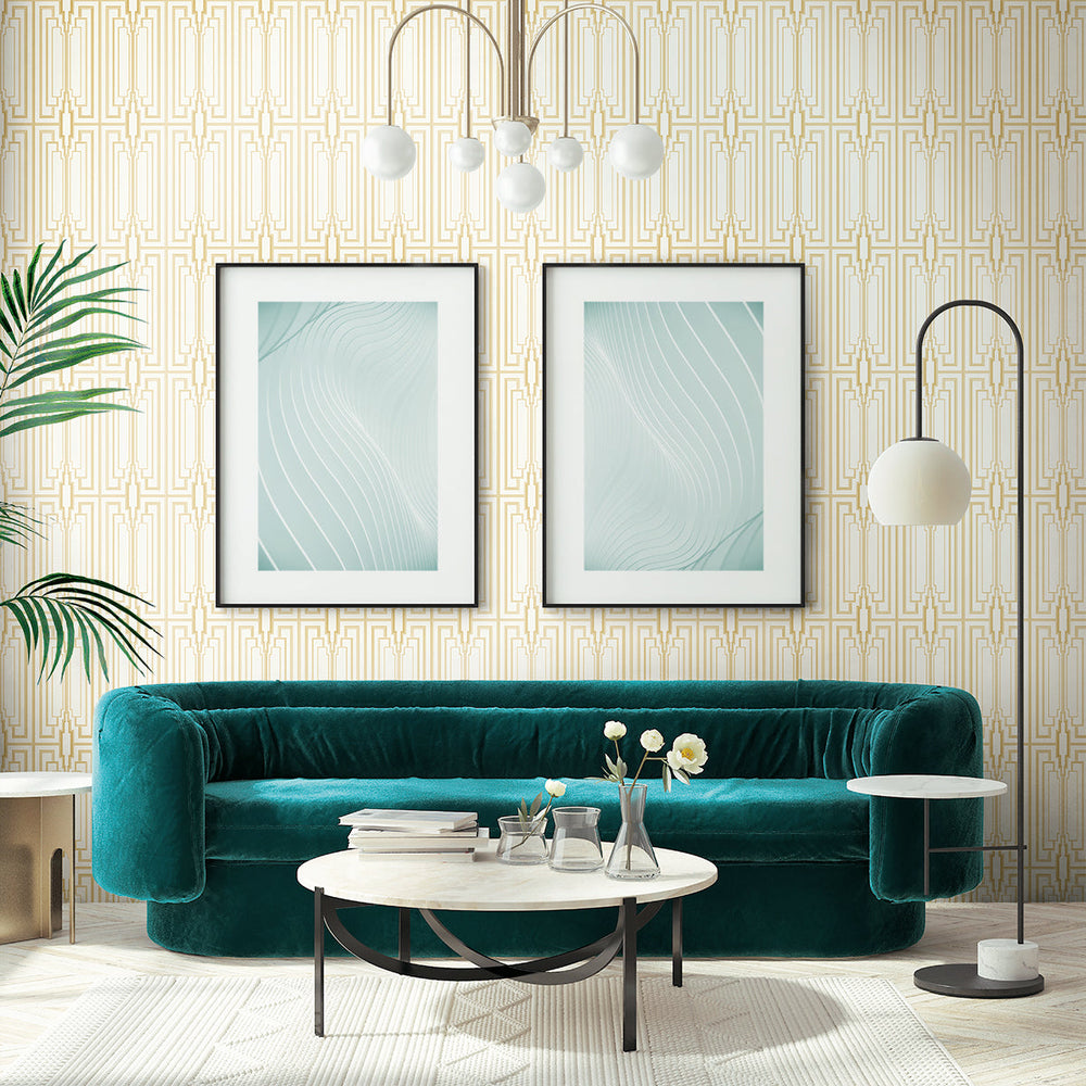 Manhattan Golden Gate DC60015 by Collins & Company Designer Wallpaper