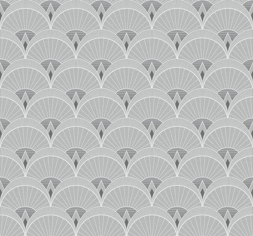 Chrysler Arches Argos Grey DC60305 by Collins & Company Designer Wallpaper