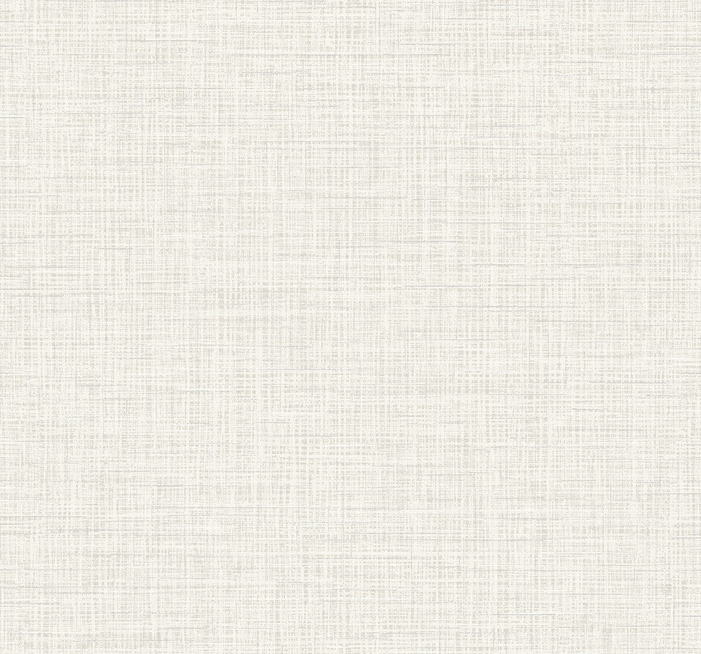 Glitter Faux Finish White Linen DC60700 by Collins & Company Designer Wallpaper