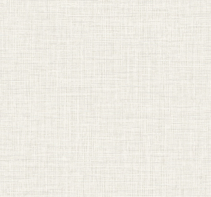 Glitter Faux Finish White Linen DC60700 by Collins & Company Designer Wallpaper