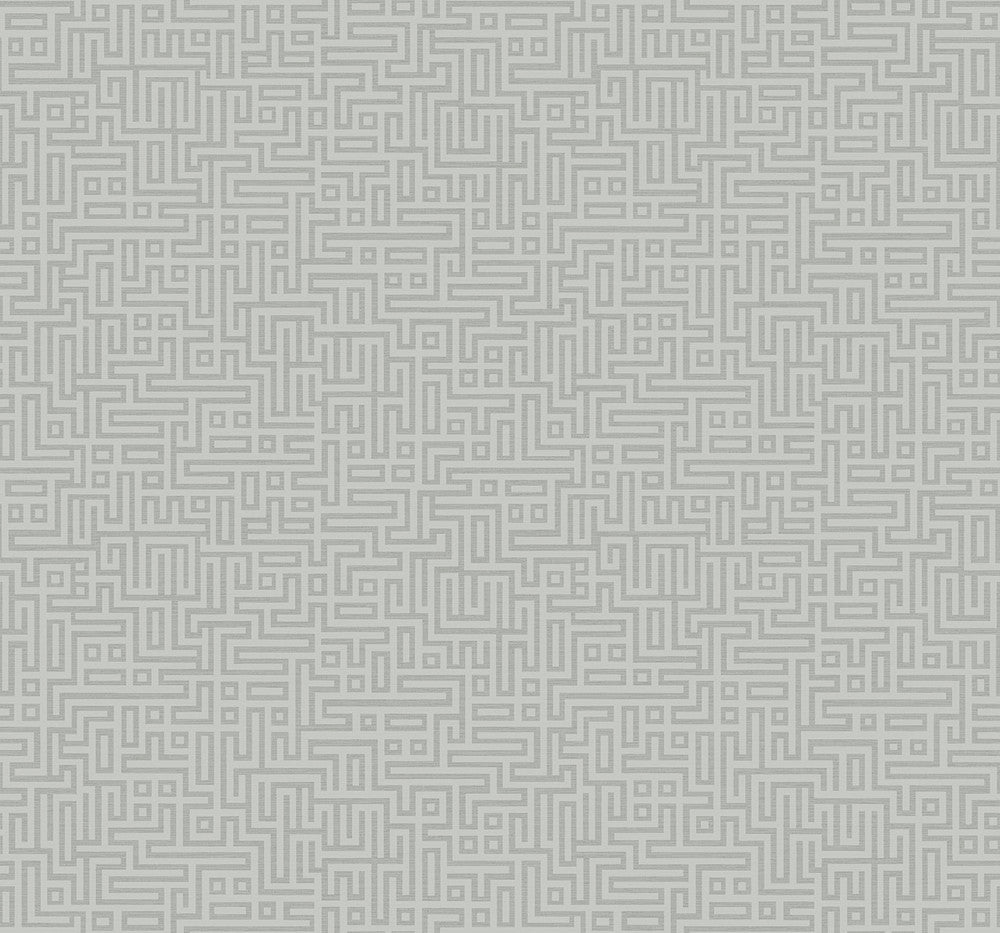 Rockefellar Maze Slate Grey DC60906 by Collins & Company Designer Wallpaper