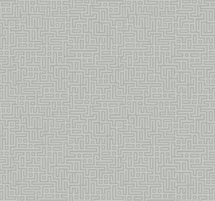 Rockefellar Maze Slate Grey DC60906 by Collins & Company Designer Wallpaper