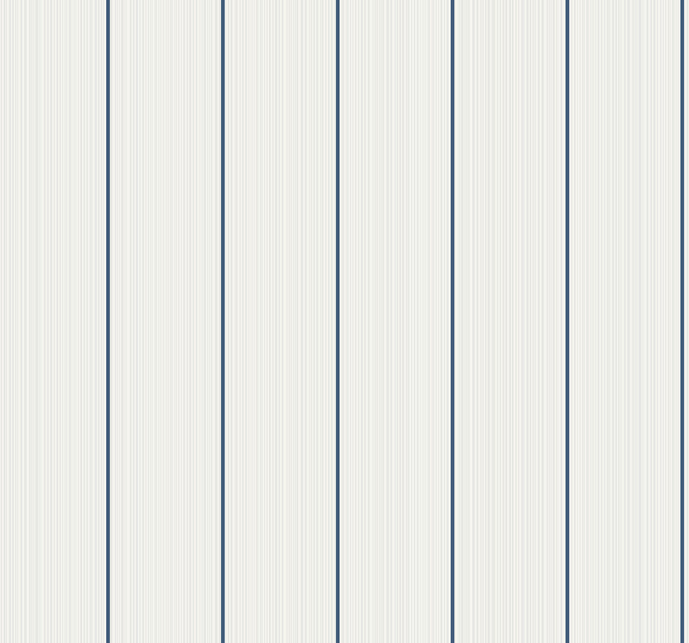 Rockefeller Stripe Navy DC61404 by Collins & Company Designer Wallpaper
