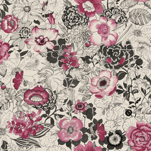 ESTA Home Wallpaper Penny Pink Floral