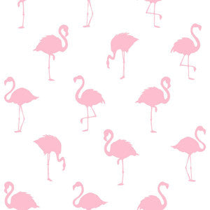 ESTA Home Wallpaper Lovett Pink Flamingo