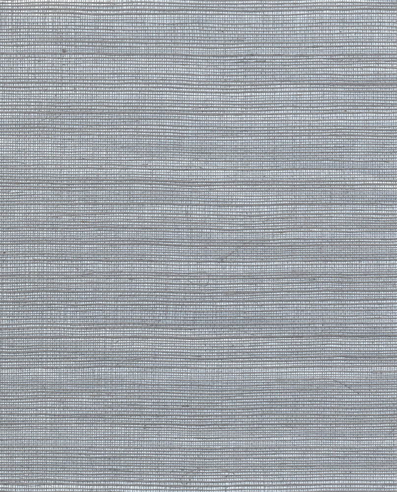Sisal Grasscloth Silver Wallpaper by York Wallcoverings Designer Grasscloth II Covers about 72 square feet 36-in by 24-ft long roll Unpasted 0 - Swanky Fabrics -