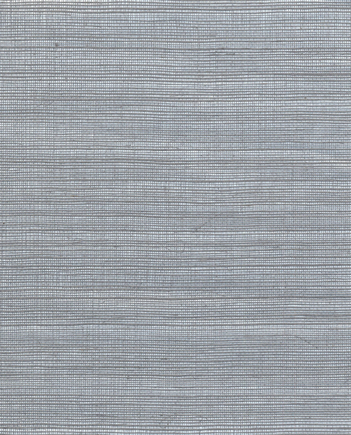 Sisal Grasscloth Silver Wallpaper by York Wallcoverings Designer Grasscloth II Covers about 72 square feet 36-in by 24-ft long roll Unpasted 0 - Swanky Fabrics -