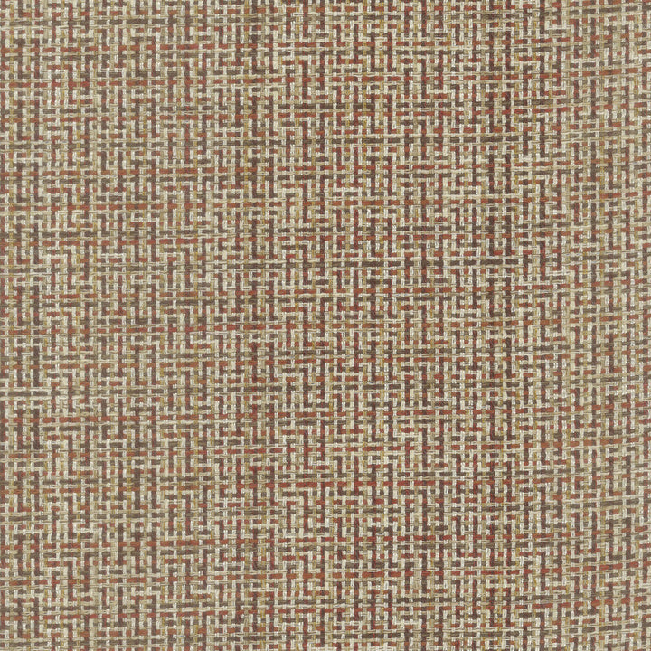 Dearborn 1 Henna by Stout Fabric Stout Fabric Dearborn 1 HennaFabric RAINBOW LIBRARY TILE/SORBET 60%POL 40%COT INDIA </p><p>Repeat: H: 0.250, V: 0.250 54 in - Fabric Carolina -