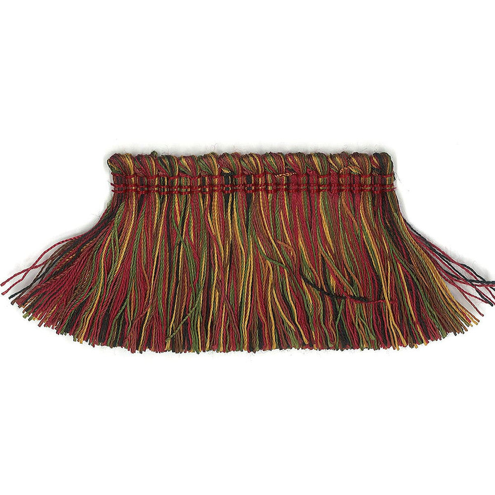 Debonair 11 Wine by Stout Designer Trim ART OF DESIGN TRIM-2 BRUSH FRINGE 100%SVI CHINA Horizontal: 0.000 and Vertical: 0.000 2 in - Swanky Fabrics -