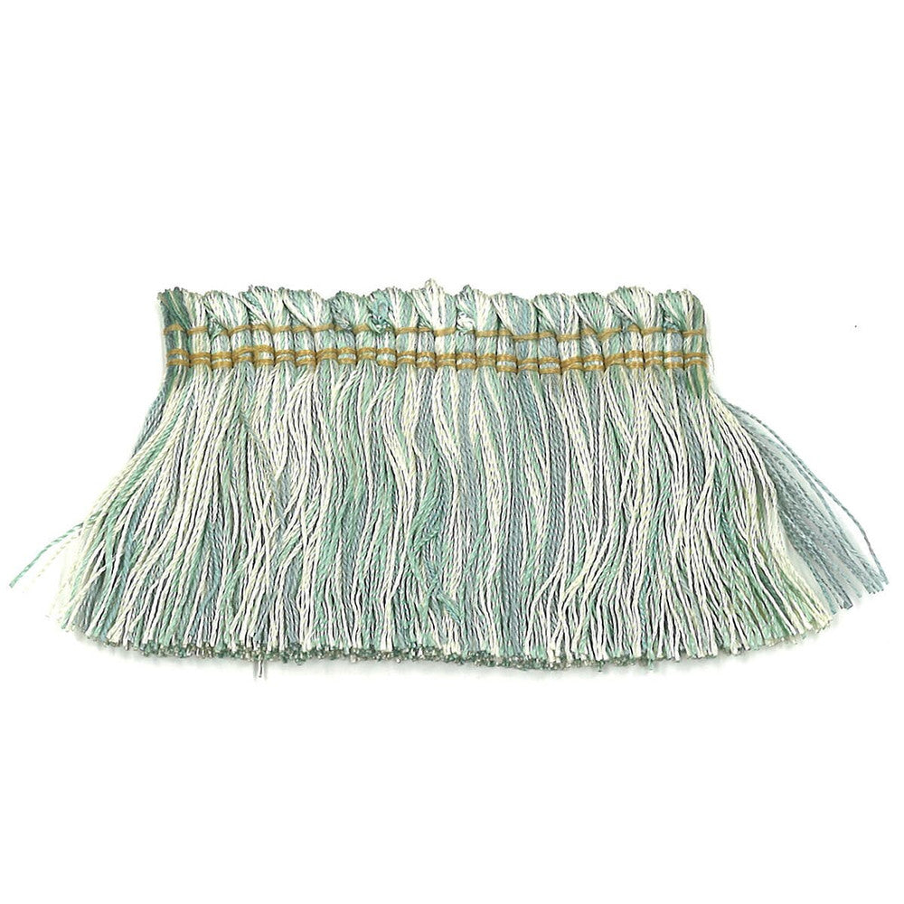 Debonair 20 Beachglass by Stout Designer Trim ART OF DESIGN TRIM-2 BRUSH FRINGE 100%SVI CHINA Horizontal: 0 and Vertical: 0 2 in - Swanky Fabrics -