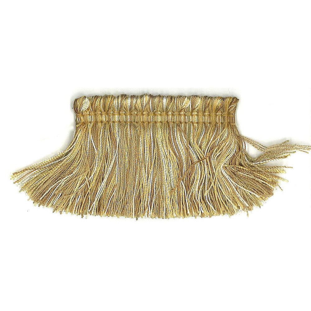 Debonair 24 Sand by Stout Designer Trim ART OF DESIGN TRIM-2 BRUSH FRINGE 100%SVI CHINA Horizontal: 0 and Vertical: 0 2 in - Swanky Fabrics -