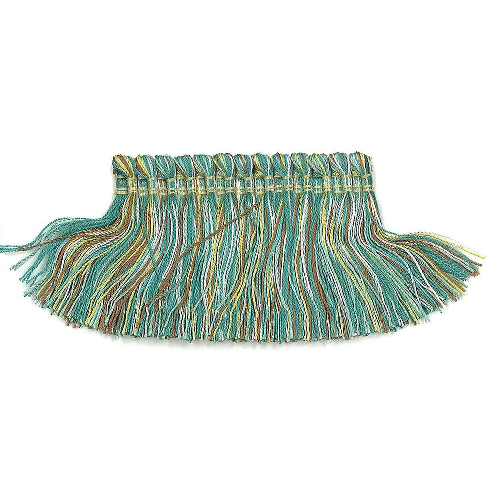 Debonair 27 Pacific by Stout Designer Trim ART OF DESIGN TRIM-2 BRUSH FRINGE 100%SVI CHINA </p><p>Repeat: 0 2 in - Swanky Fabrics -