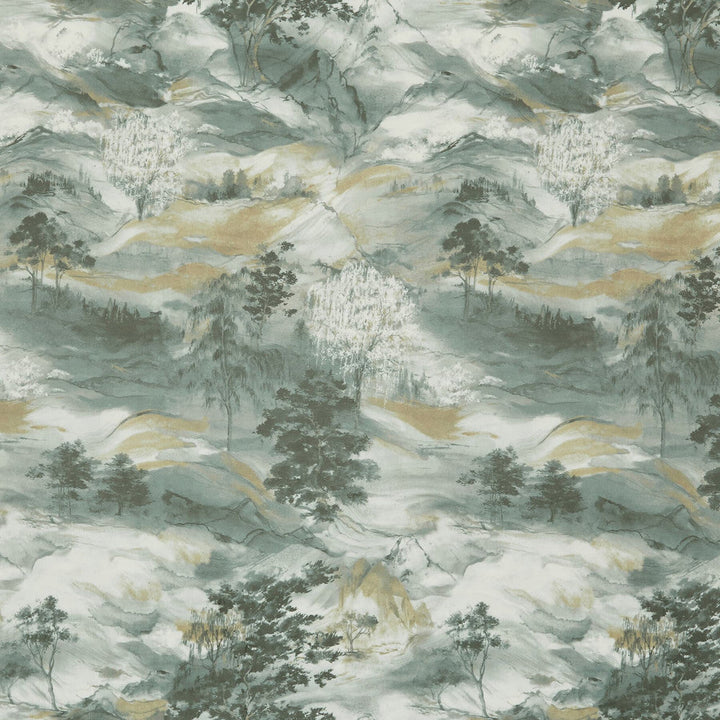 Decatur 2 Basil by Marcus William Designer Fabric KAI/MARCUS WILLIAM ARAVALLI 100%POL SPAIN MARTINDALE WEAR TEST (50 000 CIRCULAR RUBS) </p><p>Repeat: 29.125 56.25 in - Swanky Fabrics -