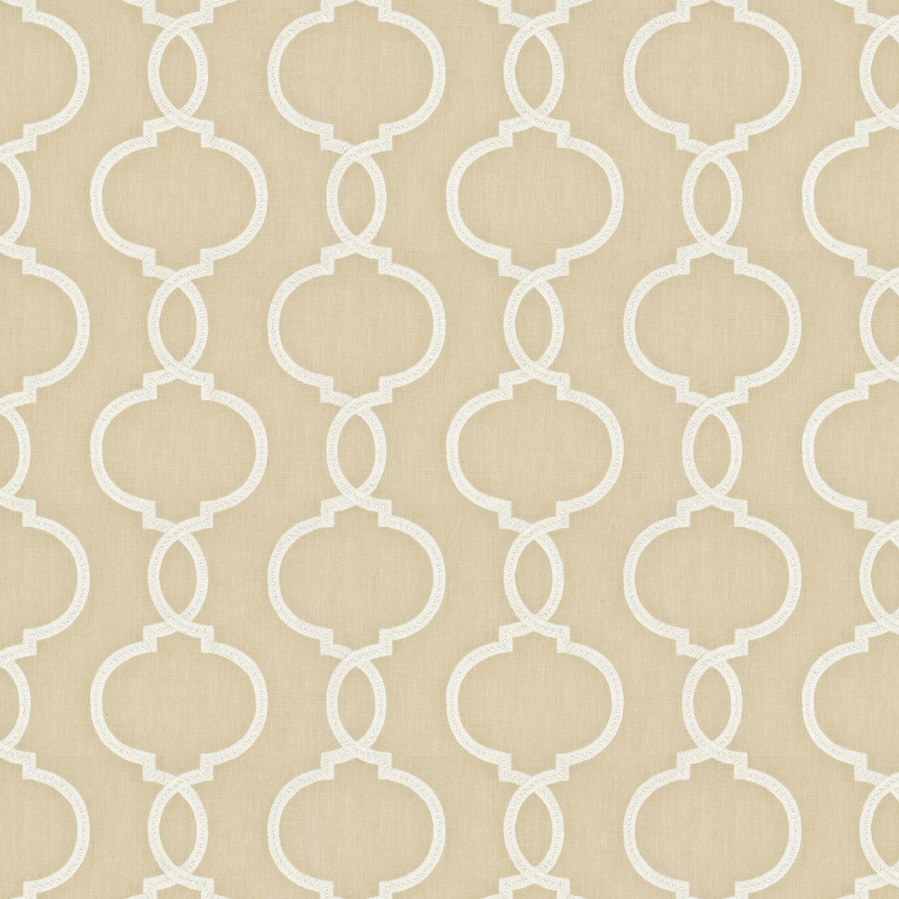 Deminski 1 Sandalwood by Stout Designer Fabric RAINBOW LIBRARY EGGSHELL/SANDSTONE 48%COT 52%POL %BEMB INDIA MARTINDALE 58 000 CIRCULAR RUBS Horizontal: 12.5 and Vertical: 8.875 51 in - Swanky Fabrics -