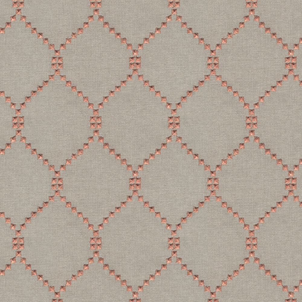 Demi 26J8011 by JF Designer Fabric Color Concepts Coral Sky 45% Polyester, 40% Cotton, 15% Viscose India Horizontal: 3.5 and Vertical: 4.75 54 - Swanky Fabrics -