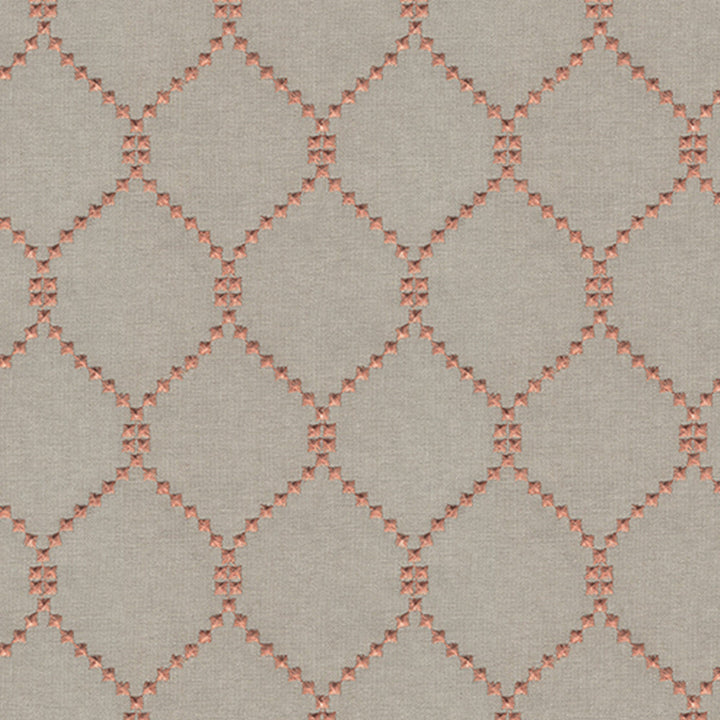 Demi 26J8011 by JF Designer Fabric Color Concepts Coral Sky 45% Polyester, 40% Cotton, 15% Viscose India Horizontal: 3.5 and Vertical: 4.75 54 - Swanky Fabrics -