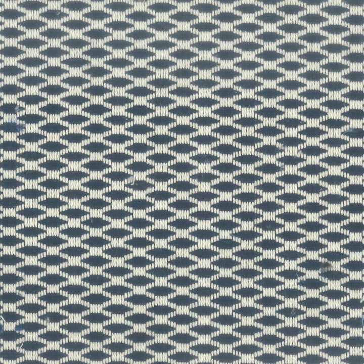 Dempsey 2 Indigo by Stout Designer Fabric COMFORTABLE LIVING SPRAY/OCEAN 100%COT INDIA Horizontal: 0.75 and Vertical: 0.75 54 in - Swanky Fabrics -