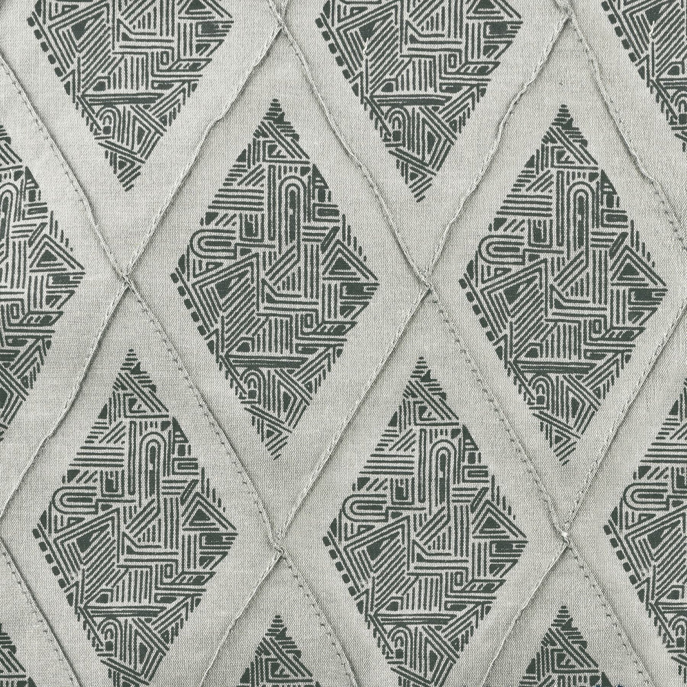 Denton 2 Charcoal by Aoc Fabric Aoc Fabric Denton 2 CharcoalFabric COLOR MY WINDOW DOVE/CHARCOAL INDIA </p><p>Repeat: H: 3.125, V: 5.875 54 in - Fabric Carolina -