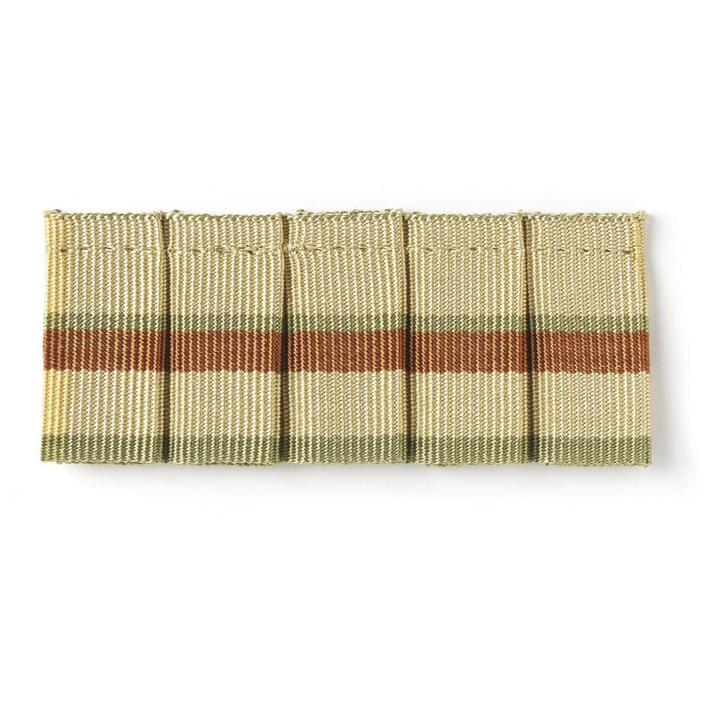 Deposit 7 Spice by Stout Designer Trim MYSTIQUE TRIM 100%SVI CHINA </p><p>Repeat: 0 1.75 in - Swanky Fabrics -