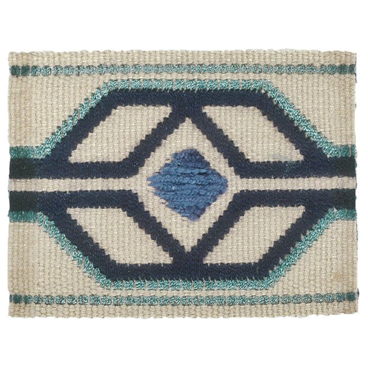 Dermotte 6 Indigo by Stout Designer Trim TREND ALERT TRIM 56%SVI 35%LIN 9%COT CHINA Horizontal: 3 and Vertical: 0 2.13 in - Swanky Fabrics -