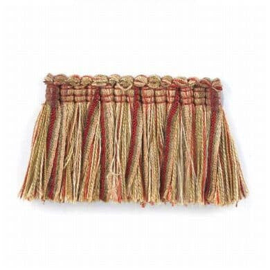 Derrick 4 Cranberry by Stout Designer Trim INSPIRATIONS TRIM 60%ACT 18%SVI 8%OTH 8%COT 6%ACR ITALY Horizontal: 0 and Vertical: 0 2 in - Swanky Fabrics -