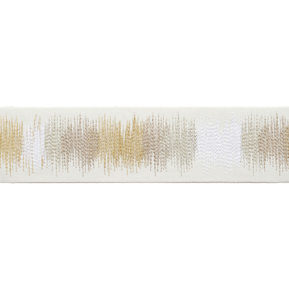 Derry Emb Tape Quartz by Magnolia Designer Trim - 100% Polyester China Horizontal: and Vertical: 3 - Swanky Fabrics -