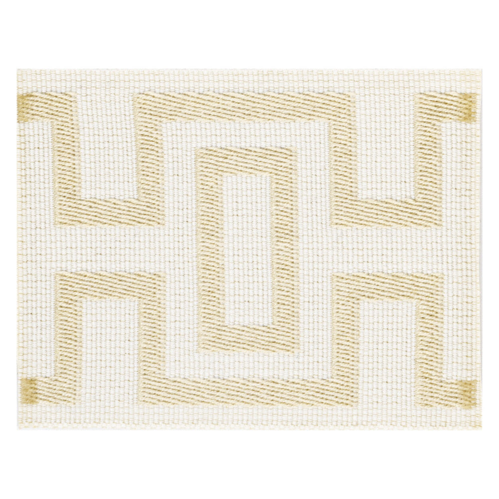 Desanto 1 Bisquit by Stout Designer Trim VISIONS OF COLOR TRIM 100%ACR TURKEY MARTINDALE WEAR TEST (50 000 CIRCULAR RUBS) Horizontal: 2.375 and Vertical: 0.000 3 in - Swanky Fabrics -