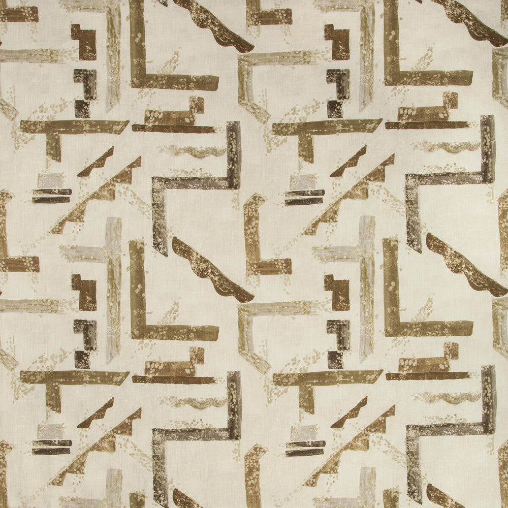 Dessau Sparrow by Kravet Basics Designer Fabric NATE BERKUS WELL-TRAVELED COTTON - 90%;LINEN - 10% Pakistan MEDIUM Horizontal: 27 and Vertical: 27 54 - Swanky Fabrics -