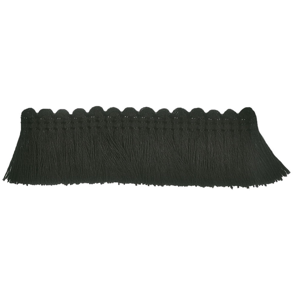 Devlin 10 Coal by Stout Designer Trim ILLUMINATE TRIM 3%POL 97%LIN CHINA Horizontal: 0 and Vertical: 0 1.2 in - Swanky Fabrics -
