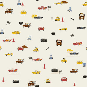 York Wallcoverings Wallpaper Disney & Pixar Cars Racing Spot Cream