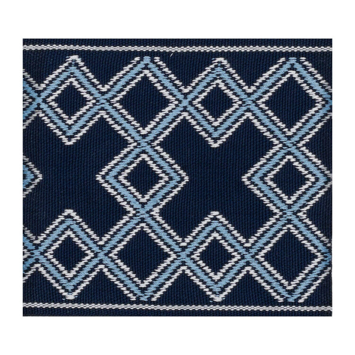 Diamonds Tape 1 Baltic by Stout Designer Trim SMALL WONDERS TRIM 52%SVI 48%POL CHINA FLAME RETARDANT-U.F.A.C. CLASS 1 FLAME RETARDANT-N.F.P.A. 260A CLASS 1 CATB 117-2013 WYZENBEEK 65 000 DOUBLE RUB WEAR TEST (HEAVY DUTY) Horizontal: 1.750 and Vertical: 0.000 3.25 in - Swanky Fabrics -