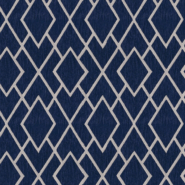 Commitment 308 Navy by ABBEYSHEA Designer Fabric 100% Polyester China 15,000 Double Rubs (Wyzenbeek) </p><p>Repeat: Horizontal: 4.9" (12.5 cm) Up the Roll and Vertical: 7.3" (18.7 cm) Across the Roll 57" (144 cm) - Swanky Fabrics -