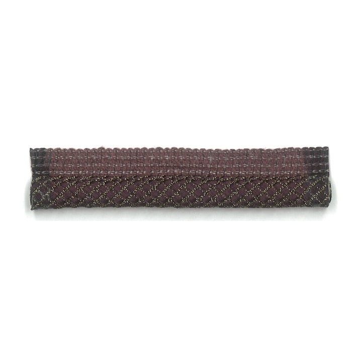 Dimaggio 4 Plum by Stout Designer Trim NEW WORLD TRIM VOLUME II 69%SVI 30%COT 1%POL GERMANY Horizontal: 0 and Vertical: 0 0.38 in - Swanky Fabrics -