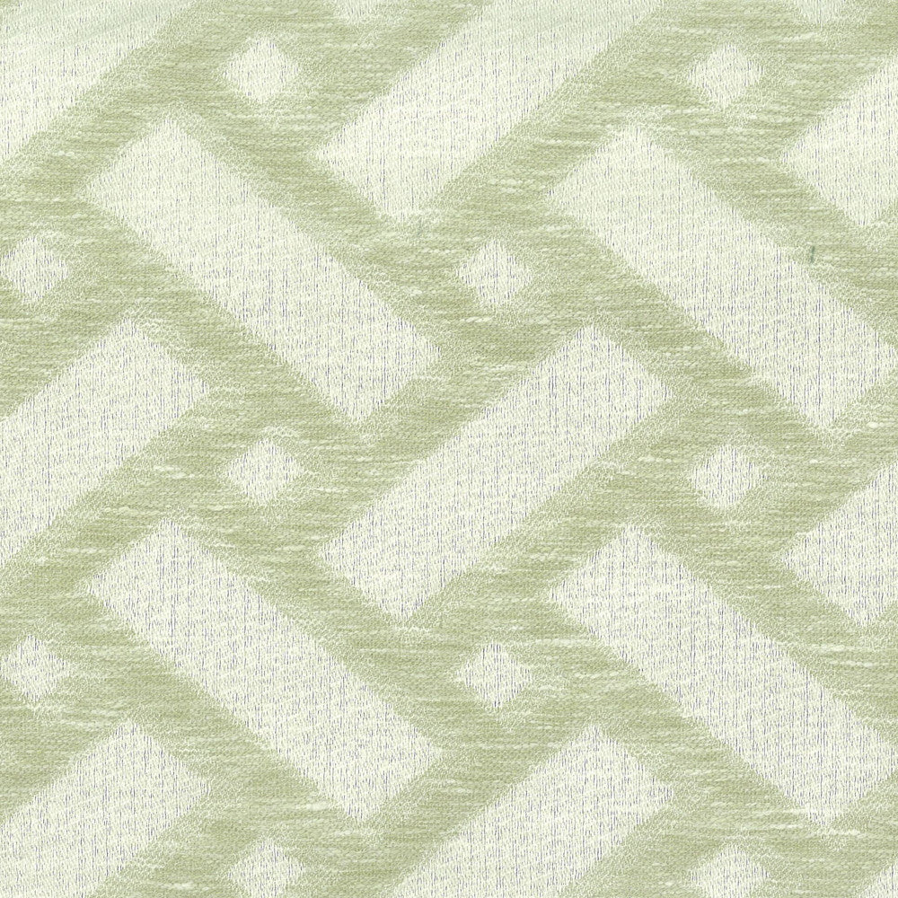 Diva 1 Celery by Stout Designer Fabric COMFORTABLE LIVING ALOE/FERN 30%COT 70%POL INDIA Horizontal: 3.25 and Vertical: 2.75 54 in - Swanky Fabrics -