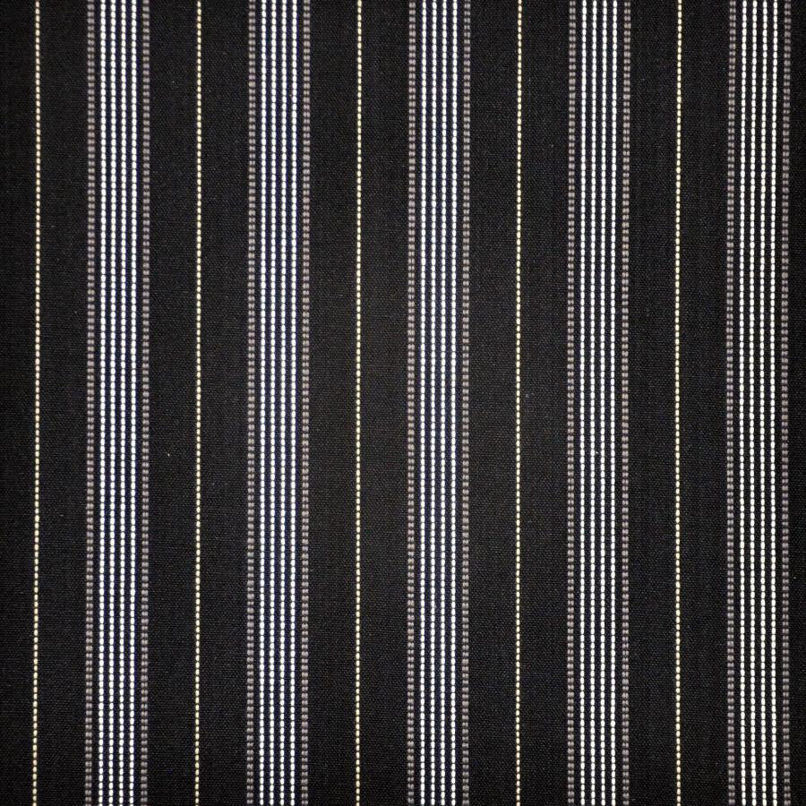 Diarmid # 435 Licorice by Maxwell Designer Fabric Menswear-Plaids & Checks 100% COTTON INDIA H-3" 54" - Swanky Fabrics -