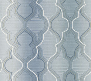 York Wallcoverings Wallpaper Modern Ombre Damask Blue