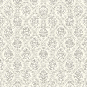 York Wallcoverings Wallpaper Petite Ogee Taupe