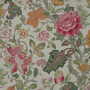 Maxwell Fabric Della Flora # 509 Raspberry