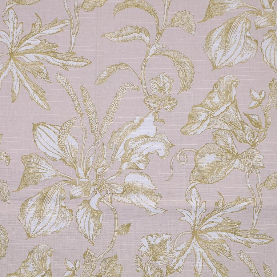 Dewsbury # 515 Cameo by Maxwell Designer Fabric Print Gallery Ii 100% COTTON PAKISTAN V-25.3" H-13.5" 54" - Swanky Fabrics -