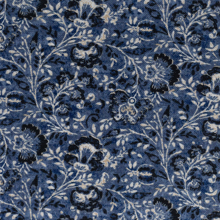 Dolan 3 Navy by Stout Designer Fabric RAINBOW LIBRARY DENIM/INDIGO 100%COT CHINA FLAME RETARDANT-U.F.A.C. CLASS 1 CATB 117-2013 Horizontal: 4.500 and Vertical: 5.000 54 in - Swanky Fabrics -
